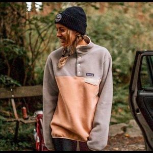 🏔 Patagonia Synchilla Snap T in Rosewater